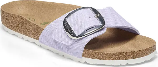 Birkenstock Birkenstock Madrid BB Rivet Logo Purple Fog Narrow Fit Žene - Sandale Birkenstock - Ljubičasta - 1025543-3.5 - Size: 3.5