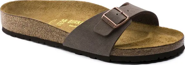 Birkenstock Birkenstock Madrid BF-Nubuck Mocha Regular Fit Žene - Sandale Birkenstock - Smeđa - 40091-4.5 - Size: 4.5