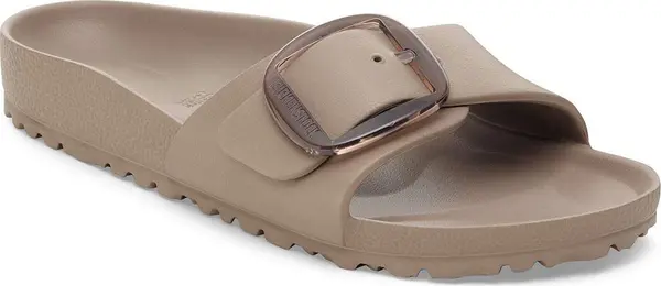 Birkenstock Birkenstock Madrid Big Buckle EVA Narrow Fit Gray Taupe Žene - Sandale Birkenstock - Siva - 1030479-4.5 - Size: 4.5