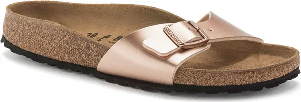 Birkenstock Birkenstock Madrid Birko-Flor Narrow Fit Pink Žene - Sandale Birkenstock - Roza - 1023927-9 - Size: 9