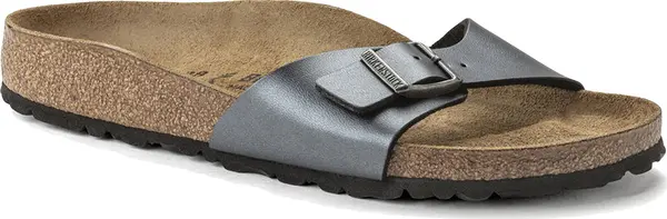 Birkenstock Birkenstock Madrid Birko-Flor Regular Fit Žene - Sandale Birkenstock - Siva - 1021499-9 - Size: 9