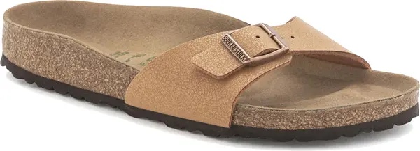 Birkenstock Birkenstock Madrid Vegan Birko-Flor Nubuck Žene - Sandale Birkenstock - Svijetlo smeđa - 1025005-3.5 - Size: 3.5