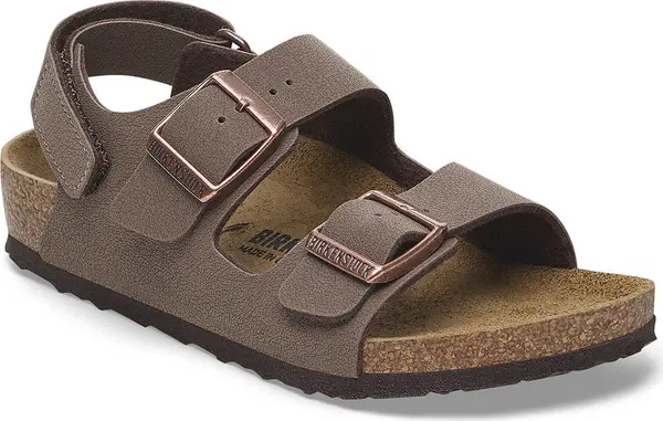 Birkenstock Birkenstock Milano AS Kids Birko-Flor Birkibuc Narrow Fit Žene,Djeca - Sandale Birkenstock - Smeđa - 1029474-3.5 - Size: 3.5