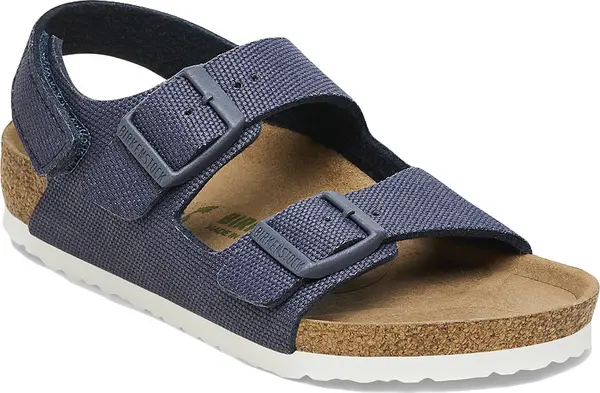 Birkenstock Birkenstock Milano HL Kids Canvas Narrow fit Žene,Djeca - Sandale Birkenstock - Plava - 1026960-2.5 - Size: 2.5