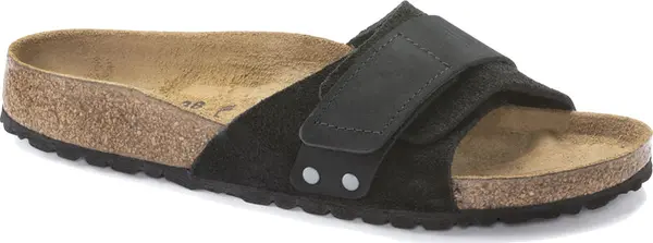 Birkenstock Birkenstock Oita Suede Leather Regular Fit Žene - Sandale Birkenstock - Crna - 1024179-2.5 - Size: 2.5