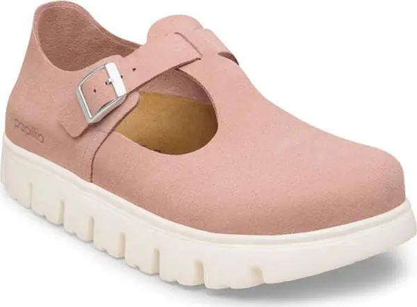 Birkenstock Birkenstock Paris Chunky Suede Leather Narrow Fit Žene - Sandale Birkenstock - Roza - 1031242-4.5 - Size: 4.5
