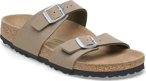 Birkenstock Birkenstock Sydney Vegan Synthetics Narrow Fit Žene - Sandale Birkenstock - Svijetlo smeđa - 1026700-7.5 - Size: 7.5