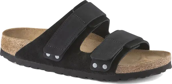 Birkenstock Birkenstock Uji Nubuck Leather Regular Fit Žene - Sandale Birkenstock - Crna - 1024810-5.5 - Size: 5.5