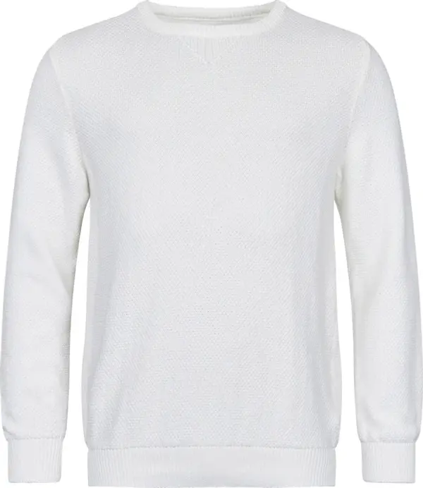 By Garment Makers By Garment Makers The Organic Waffle Knit Muškarci - Dukserice i džemperi s kapulja By Garment Makers - Bijela - GM111201-1006-L - Size: L