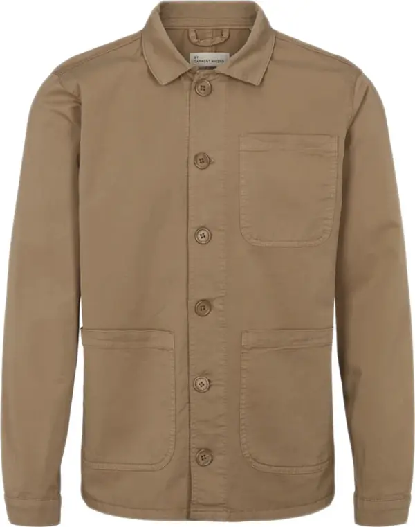 By Garment Makers By Garment Makers The Organic Workwear Jacket Muškarci - Jakne By Garment Makers - Svijetlo smeđa - GM991501-2851-XL - Size: XL