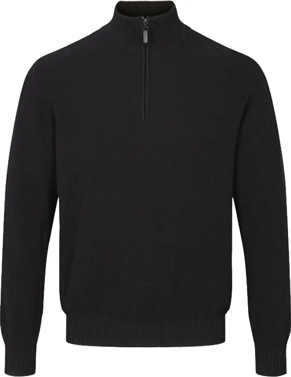By Garment Makers By Garment Makers Theo Half Zip Muškarci - Dukserice i džemperi s kapulja By Garment Makers - Crna - GM131204-3176-M - Size: M