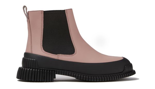 Camper Camper Pix Leather Pink Boots