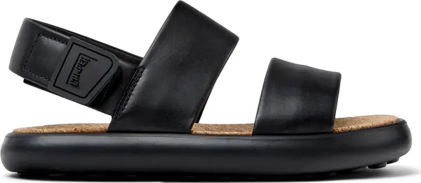 Camper Camper Pelotas Flota Leather Sandals Gobi Negro Žene - Sandale Camper - Crna - K201772-001-5 - Size: 5
