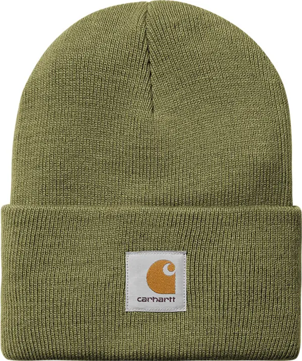 Carhartt WIP Carhartt WIP Acrylic Watch Hat Capulet Unisex - Glavni pokrivači Carhartt WIP - Zelena - I020222_2BQ_XX-One-size - Size: One size