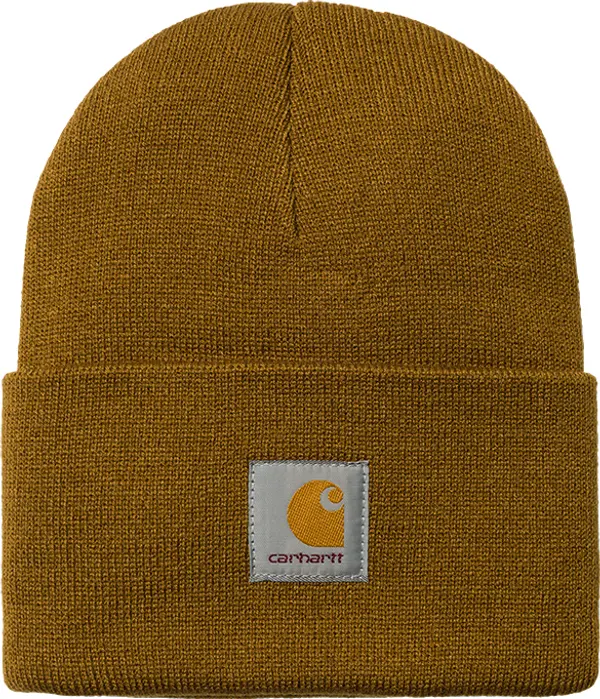 Carhartt WIP Carhartt WIP Acrylic Watch Hat Hamilton Brown Unisex - Glavni pokrivači Carhartt WIP - Smeđa - I020222_HZ_XX-One-size - Size: One size