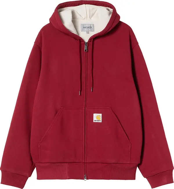 Carhartt WIP Carhartt WIP Active Sweat Jacket Muškarci - Dukserice i džemperi s kapulja Carhartt WIP - Crvena - I035602_H8_06-M - Size: M