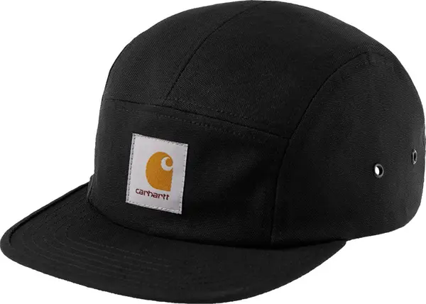 Carhartt WIP Carhartt WIP Backley Cap Black Unisex - Glavni pokrivači Carhartt WIP - Crna - I016607_89_XX-One-size - Size: One size