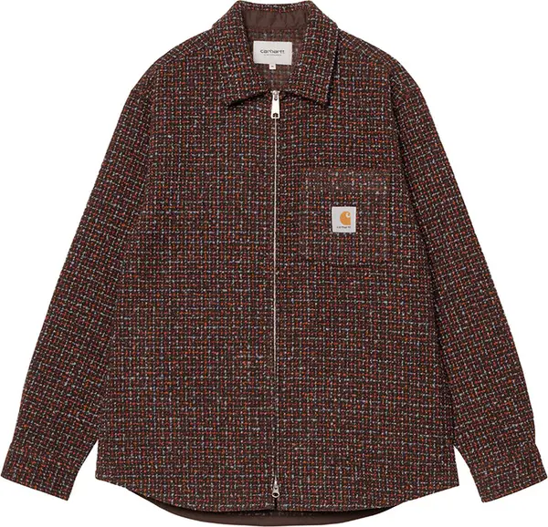 Carhartt WIP Carhartt WIP Bellamy Shirt Jac Muškarci - Jakne Carhartt WIP - Burgundac - I035422_34S_XX-L - Size: L