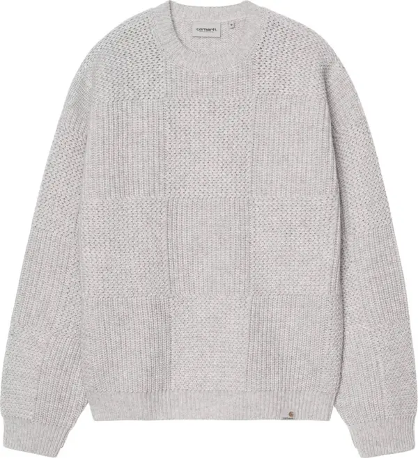 Carhartt WIP Carhartt WIP Bishop Sweater Puddle Muškarci - Dukserice i džemperi s kapulja Carhartt WIP - Siva - I035591_3GE_XX-S - Size: S