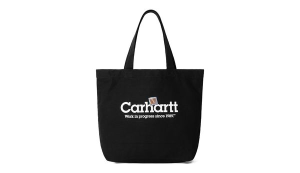 Carhartt WIP Carhartt WIP Canvas Graphic Tote Large  Black