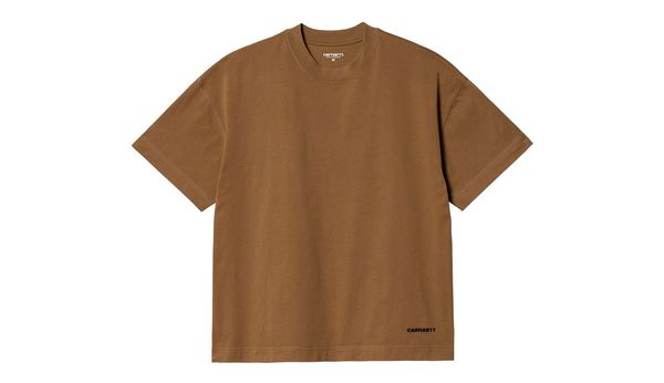Carhartt WIP Carhartt WIP S/S Link Script T-Shirt Hamilton Brown