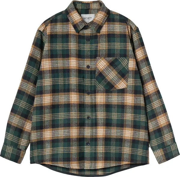 Carhartt WIP Carhartt WIP Dern Shirt Muškarci - košulja Carhartt WIP - Zelena - I035331_34Z_XX-M - Size: M