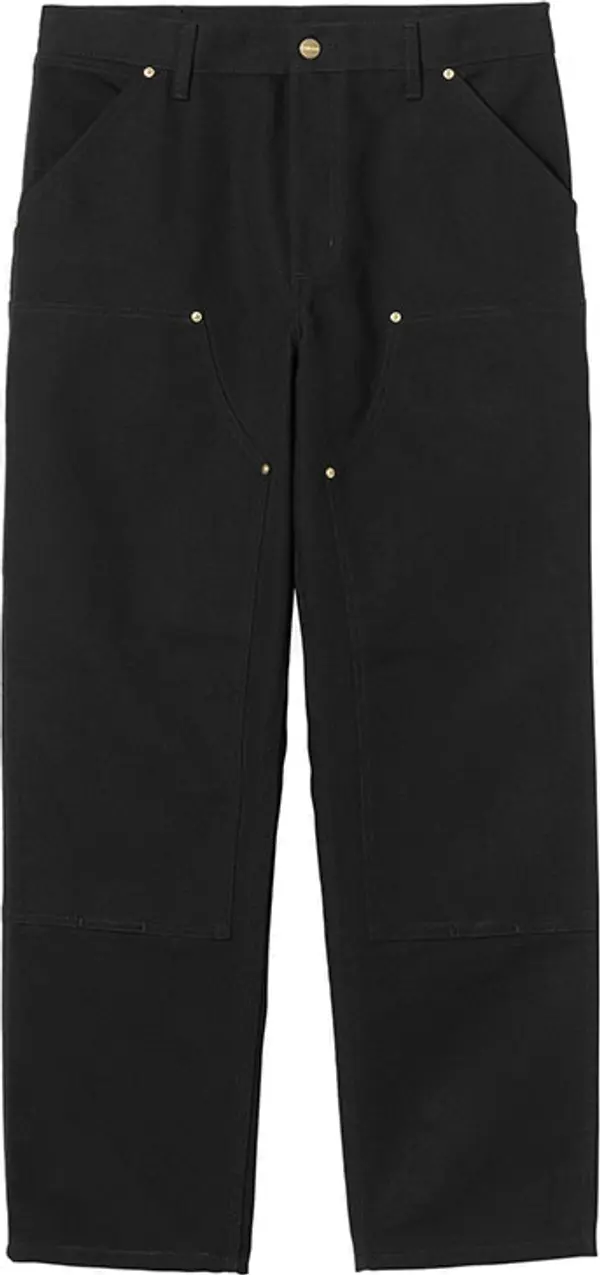 Carhartt WIP Carhartt WIP Double Knee Pant Muškarci - Hlače Carhartt WIP - Crna - I036274_89_B7-32-32 - Size: 32-32
