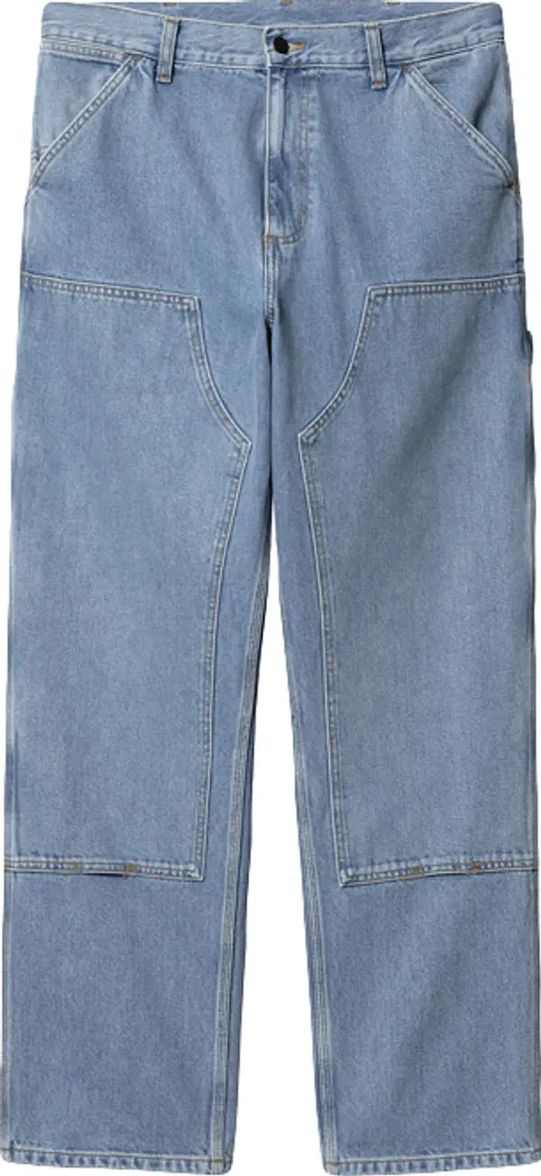 Carhartt WIP Carhartt WIP Double Knee Pant Muškarci - Hlače Carhartt WIP - Plava - I032699_01_12-32-32 - Size: 32-32