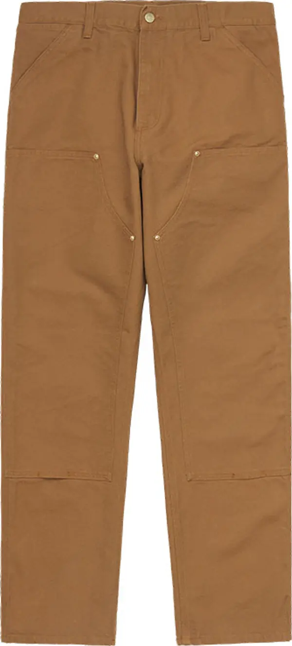 Carhartt WIP Carhartt WIP Double Knee Pant Muškarci - Hlače Carhartt WIP - Smeđa - I031501_HZ_02-36-32 - Size: 36-32