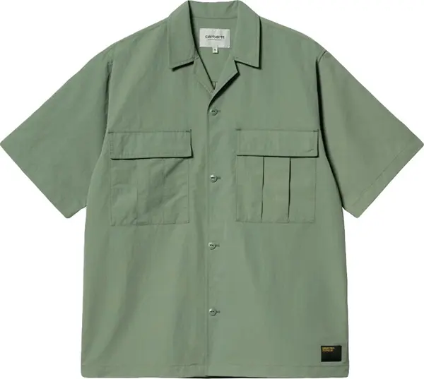 Carhartt WIP Carhartt WIP Evers Shirt Muškarci - Majice Carhartt WIP - Zelena - I033022_1YF_XX-M - Size: M
