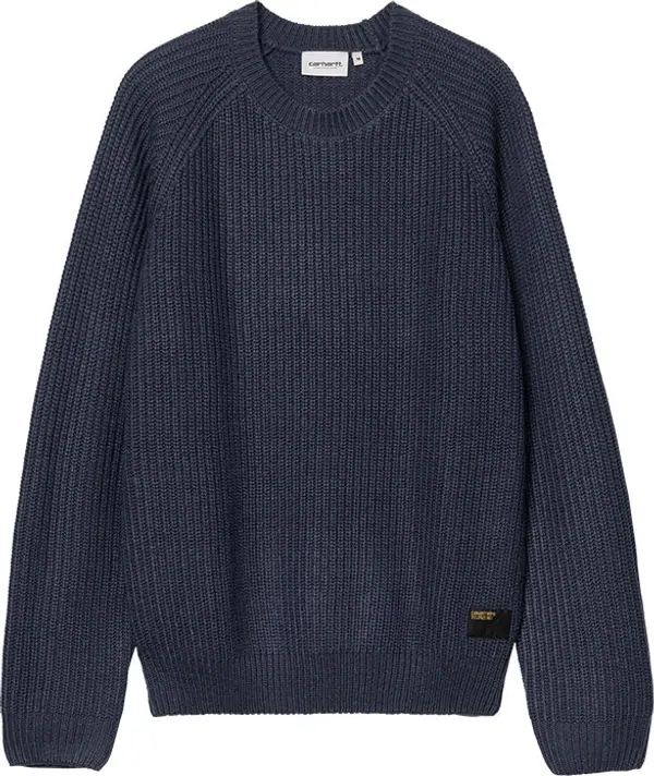 Carhartt WIP Carhartt WIP Forth Sweater Air force Blue Muškarci - Dukserice i džemperi s kapulja Carhartt WIP - Plava - I033883_29L_XX-XL - Size: XL
