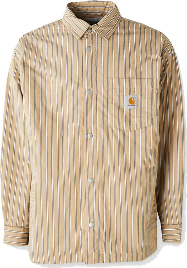 Carhartt WIP Carhartt WIP Grimsby Shirt Jacket Muškarci - košulja Carhartt WIP - Smeđa - I035156_30N_XX-M - Size: M