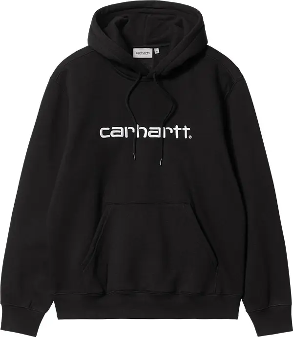 Carhartt WIP Carhartt WIP Hooded Carhartt Sweat Muškarci - Dukserice i džemperi s kapulja Carhartt WIP - Crna - I030547_0D2_XX-L - Size: L