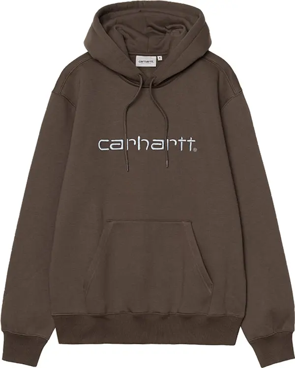 Carhartt WIP Carhartt WIP Hooded Carhartt Sweat Muškarci - Dukserice i džemperi s kapulja Carhartt WIP - Smeđa - I030547_3CE_XX-L - Size: L