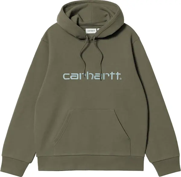 Carhartt WIP Carhartt WIP Hooded Carhartt Sweat Muškarci - Dukserice i džemperi s kapulja Carhartt WIP - Smeđa - I030547_3PM_XX-M - Size: M