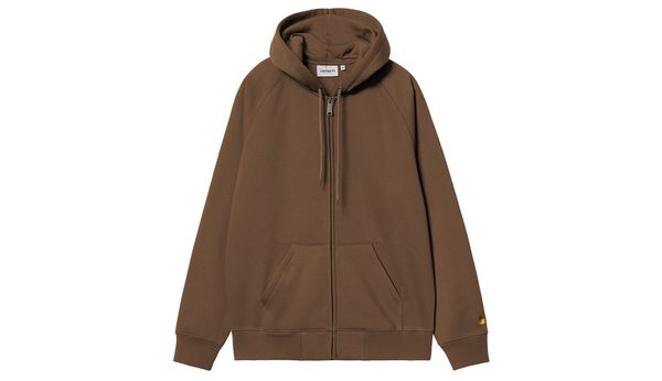 Carhartt WIP Carhartt WIP Hooded Chase Jacket Chocolate