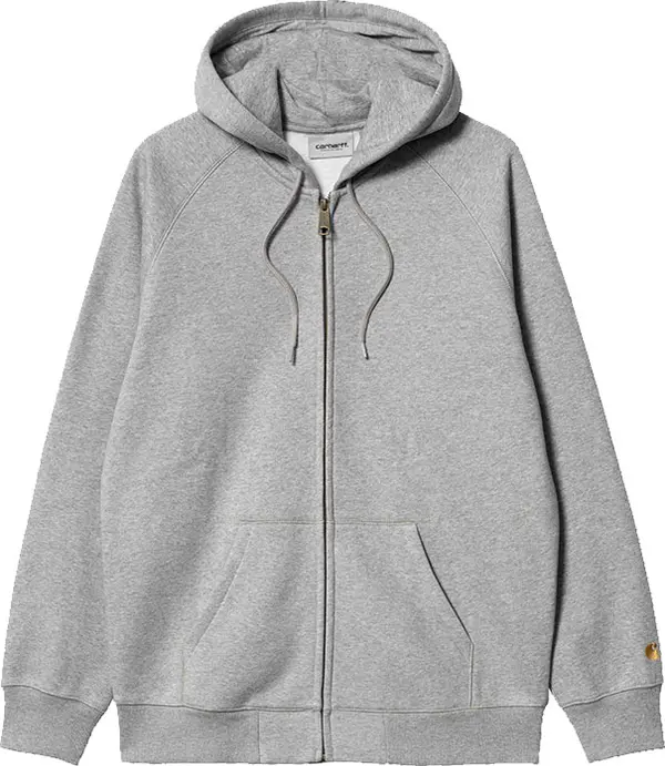 Carhartt WIP Carhartt WIP Hooded Chase Jacket Muškarci - Dukserice i džemperi s kapulja Carhartt WIP - Siva - I033664_00M_XX-L - Size: L