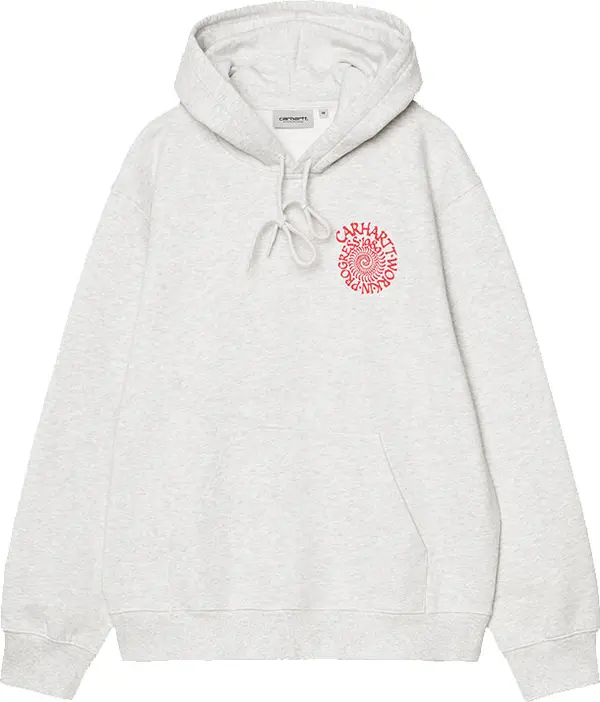 Carhartt WIP Carhartt WIP Hooded Spiral Sweat Muškarci - Dukserice i džemperi s kapulja Carhartt WIP - Siva - I036376_482_XX-M - Size: M