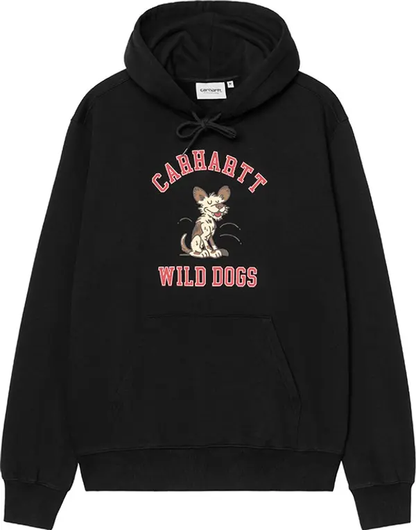 Carhartt WIP Carhartt WIP Hooded Wild Dog Sweat Muškarci - Dukserice i džemperi s kapulja Carhartt WIP - Crna - I035625_89_XX-L - Size: L