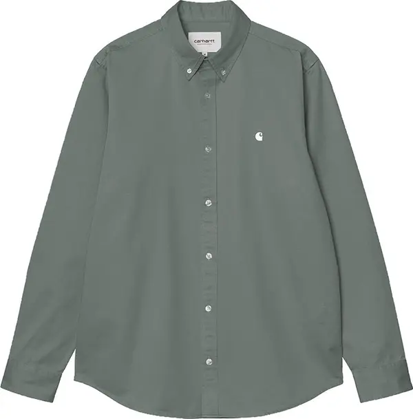 Carhartt WIP Carhartt WIP L/S Madison Shirt Muškarci - košulja Carhartt WIP - Zelena - I023339_3HL_XX-M - Size: M