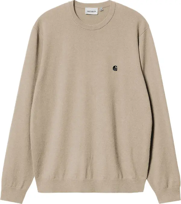 Carhartt WIP Carhartt WIP Madison Sweater Wall Muškarci - Dukserice i džemperi s kapulja Carhartt WIP - Svijetlo smeđa - I030841_AW_XX-XL - Size: XL
