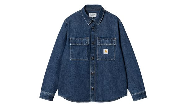Carhartt WIP Carhartt WIP Manny Shirt Jac Blue Stone Washed