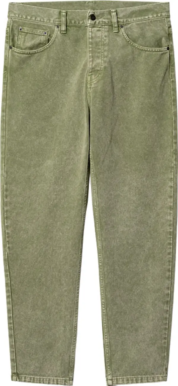 Carhartt WIP Carhartt WIP Newel Kiwi (Worn Washed) Muškarci - Hlače Carhartt WIP - Zelena - I029148_1D0_WD-34 - Size: 34