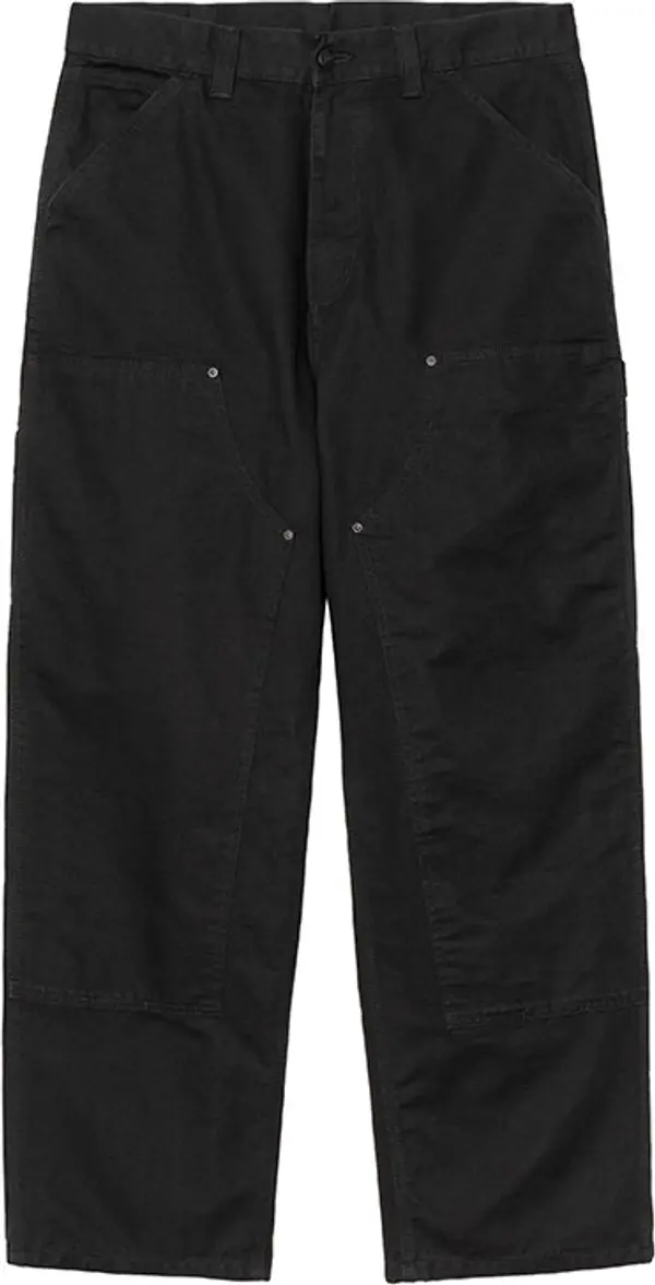 Carhartt WIP Carhartt WIP OG Double Knee Pant Muškarci - Hlače Carhartt WIP - Crna - I035638_89_06-L - Size: L