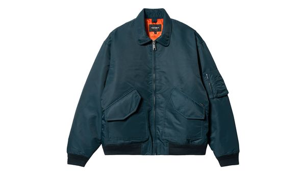 Carhartt WIP Carhartt WIP Olten bomber Duck Blue