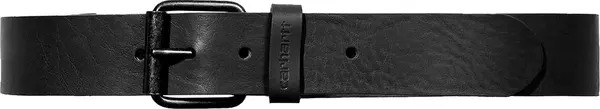 Carhartt WIP Carhartt WIP Script Belt Leather Unisex - Pojas Carhartt WIP - Crna - I030992_00E_XX-S - Size: S