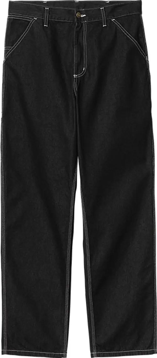Carhartt WIP Carhartt WIP Single Knee Pant Muškarci - Hlače Carhartt WIP - Crna - I034864_89_02-36 - Size: 36