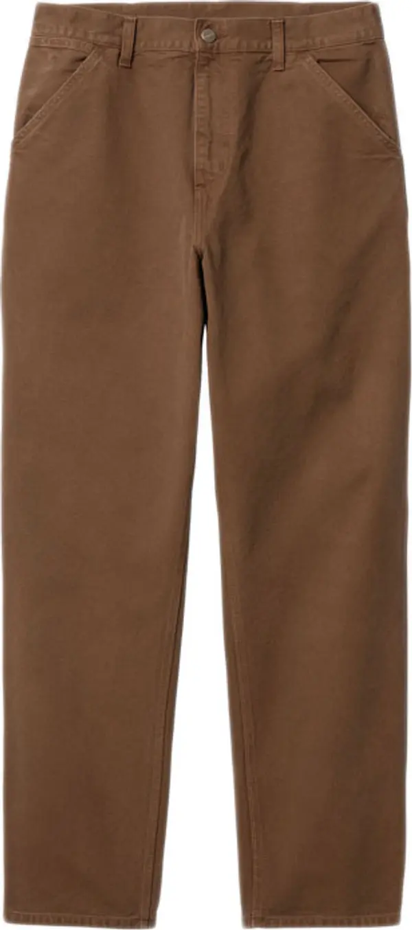 Carhartt WIP Carhartt WIP Single Knee Pant Tamarind Muškarci - Hlače Carhartt WIP - Smeđa - I026463_1CN_FH-32-32 - Size: 32-32