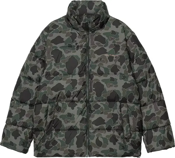 Carhartt WIP Carhartt WIP Springfield Jacket Camo Duck Grey Muškarci - Jakne Carhartt WIP - Velikobojan - I032262_2IJ_XX-M - Size: M