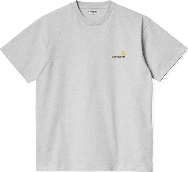 Carhartt WIP Carhartt WIP S/S American Script T-Shirt  Muškarci - Majice Carhartt WIP - Siva - I029956_482_XX-L - Size: L